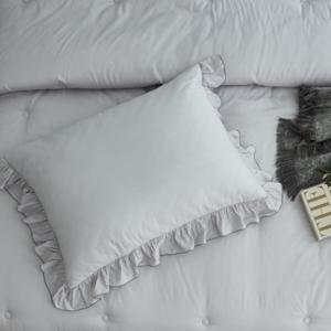 [나이스필]리드_그레이 모달100 차렵베개세트S