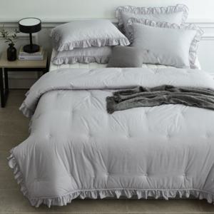 [나이스필]리드_그레이 모달100 차렵베개세트Q