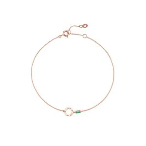 [정가549000원] 14K 단델리온 5월(그린BQ) 발찌 TAJK4P00111M-5