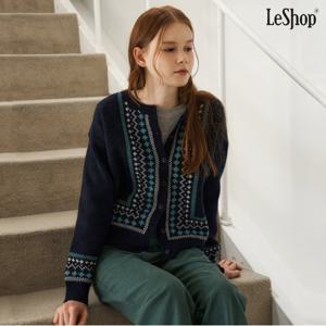 정상가:89,000원 ㅣ 노르딕 패턴 니트 가디건 (DP3CK023A)