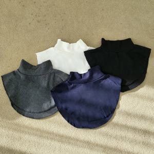 무지 목폴라 남녀공용 겨울 카라 페이크 넥워머