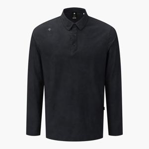 남성 전판패턴 카라 긴팔 티셔츠