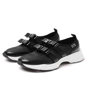 Puchion 푸숑 더블 리본 청키 스니커즈_3color 5cm