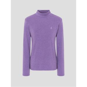 [Essential] 반넥 긴소매 티셔츠  퍼플 (BF5941E01U)