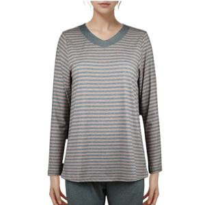 비비안 편안한 착용감이 장점인 코트나 소재의 여성 홈웨상의 EZ1945