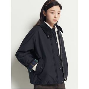 헌팅 숏 패딩  블랙 (BF5X38C015)