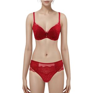 비비안 볼륨 업업 화려한 스팽글레이스 브라 티팬티세트 BR977A BP977AT