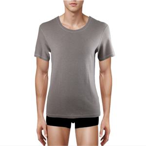 비비안 부드럽고 따뜻한 바디라인을 잡아주는 남성 반팔런닝 RU1720T