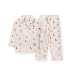 [롯데백화점]아동 G033 뉴욕치즈케이크 긴소매 파자마 세트 OR25WKGEG033