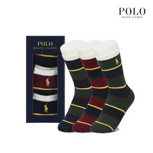 POLO 폴로 숙녀 PREPPY STRIPE 3족선물세트 RL13340S