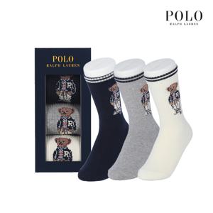 POLO 숙녀 프레피 스포츠베어 3족선물세트 RL13205S