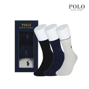 POLO  폴로 신사 메쉬 크루 3족선물세트 RL33224S