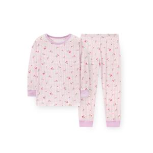 [롯데백화점]아동 G214 원모어체리 9부소매 내의 세트 OR25FKFPG214