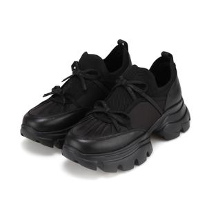 바바라 메쉬 패브릭리본스니커즈 BBI603-BK