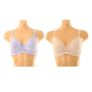 비너스 가슴잘모아주는 부유방커버 레이스 노와이어 브라VBRQ883
