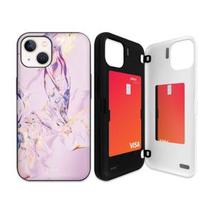 아이폰14프로맥스 케이스 홀로그래픽 카드 범퍼 폰케이스 젤리케이스 범퍼케이스