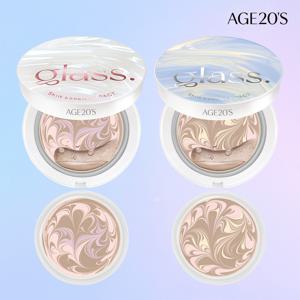 [더블구성][홀리데이]AGE20S 소프트펄 글로우 에디션 글래스 스킨 에센스팩트(본품2+리필2)(SPF50+ PA++++)