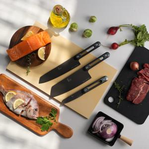 극 나이프 3종 산도쿠 쉐프 페티 나이프 HRC56 항공CNC 세계어워드 6관왕 분말 야금