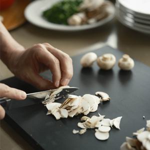 PRO 항균 고무도마 셰프 블랙 중 (380x210x13)