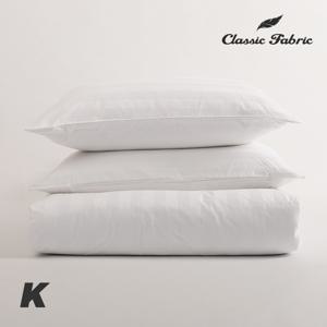 호텔 자카드 스트라이프 이불커버 K
