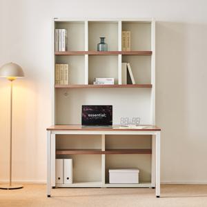 스테이 1200 정면 책상 책장 세트 DF906351