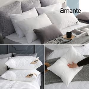 아망떼 깨끗한 마이크로화이버 경추형 베개솜 1+1