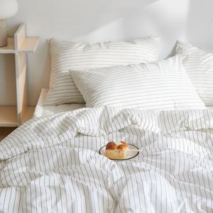 안데스 화이트 60수고밀도 호텔식 차렵이불 SS/Q