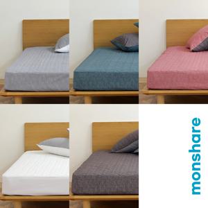 데일리 항균 세미 누빔 매트리스커버 SS/Q 5color