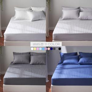 에르미아 에르미아 순면 항균 누빔 매트리스커버 + 베개커버 세트 S/SS/Q/K