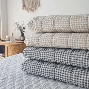 룸마이룸 아이스체크 시어서커 카페트 Q