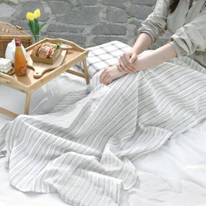 까사베르데 윈터 에스닉 홑겹 블랭킷 + 파우치 set