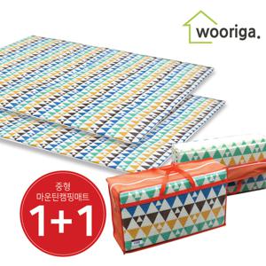 국내제조 마운틴 캠핑매트 중 3단 1+1 캠핑용품 돗자리