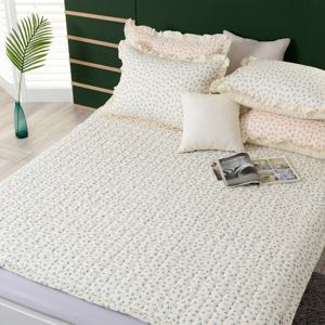 에스데코 순수 60수 아사순면 꽃무늬 미끄럼방지 패드K 2컬러