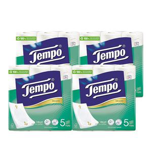 프랑스직수입 템포 5겹 롤티슈 화장지 9롤 4팩