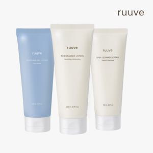 [보습 set] 러베 고보습 크림 150ml + 세라마이드 로션 200ml + 수딩 젤 로션 150ml