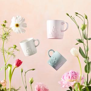 [정가7만원] 쟈뎅릴리프 카푸치노머그 200ml 2P세트