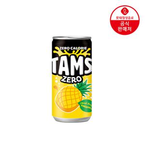 롯데칠성 탐스제로 파인애플 210ml x 30개