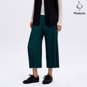 [최초가 158000원] 투 티어드 플리츠 아웃 포켓 와이드 8부 팬츠_EPPTF325002