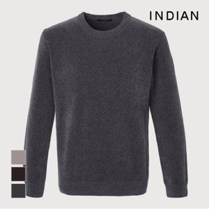 [INDIAN] 셔닐얀 솔리드 라운드넥_MIVBR3W9381