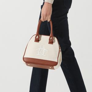 [정가 258,000원] 여성 캔버스 풀오픈 카트백 화이트(MP322LBG83)