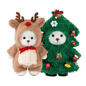 레나베어 크리스마스 홈파티 S 세트(인형 + 의상)