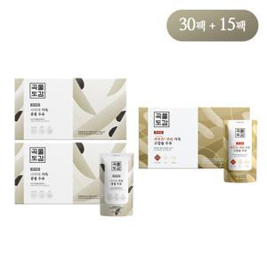 [푸드온다X이지테이블] 곡물도감 서리태 가득 콩물두유 시그니쳐 2박스 + 귀리 가득 카무트 1박스