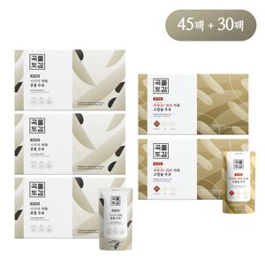 [푸드온다X이지테이블] 곡물도감 서리태 가득 콩물두유 시그니쳐 3박스 + 귀리 가득 카무트 2박스