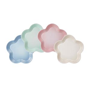 [정가164,000원] 플라워 접시 14cm 4P 세트