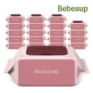 시그니처 위드레드 70매 캡 20팩 아기물티슈 베스트셀러