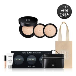 [CJ단독] 블랙 쿠션 파운데이션 디럭스 SPF34/PA++ [본품15g+리필15gx2]