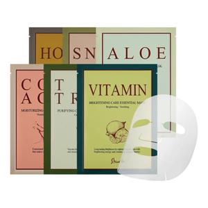 (50매+50매)에센셜 콜라겐 수분 마스크팩 6종