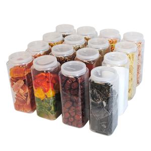 냉동실 수납 정리 세트 B 사각 1호 16개 + 세척솔 + 네임택