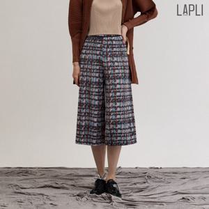 [최초가 139000원] 트위드 패턴 와이드 8부 팬츠_LPPTF025002