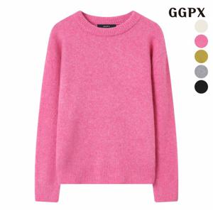 정상가:69,000원 ㅣ 베이직 무지 라운드넥 긴팔 니트 (GPDKT001D)